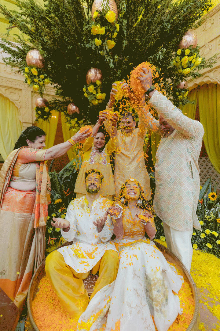 Wedding celebration guests